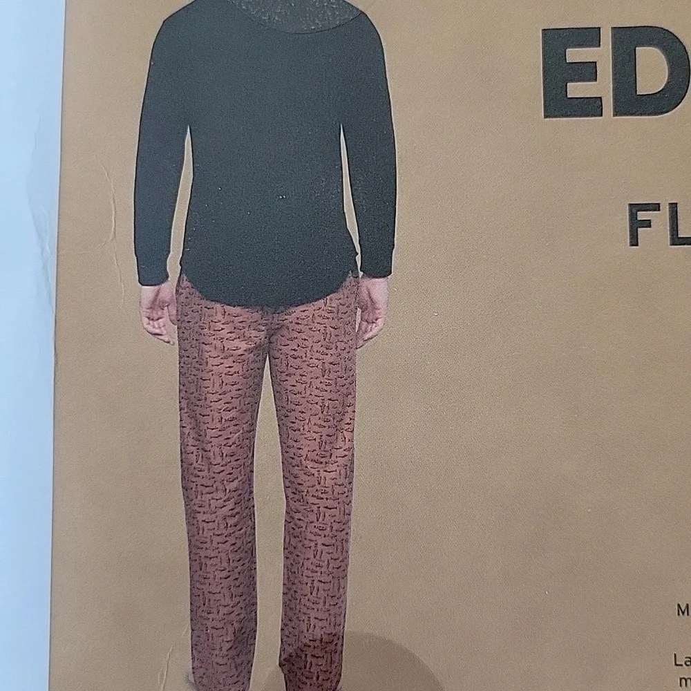 Eddie Bauer Men's 2 Piece Flannel Pajama Set In Size Small NWT